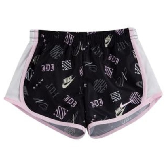 BNWT Nike Little Girls All Over Print Tempo Short, XS (4) - Picture 1 of 4